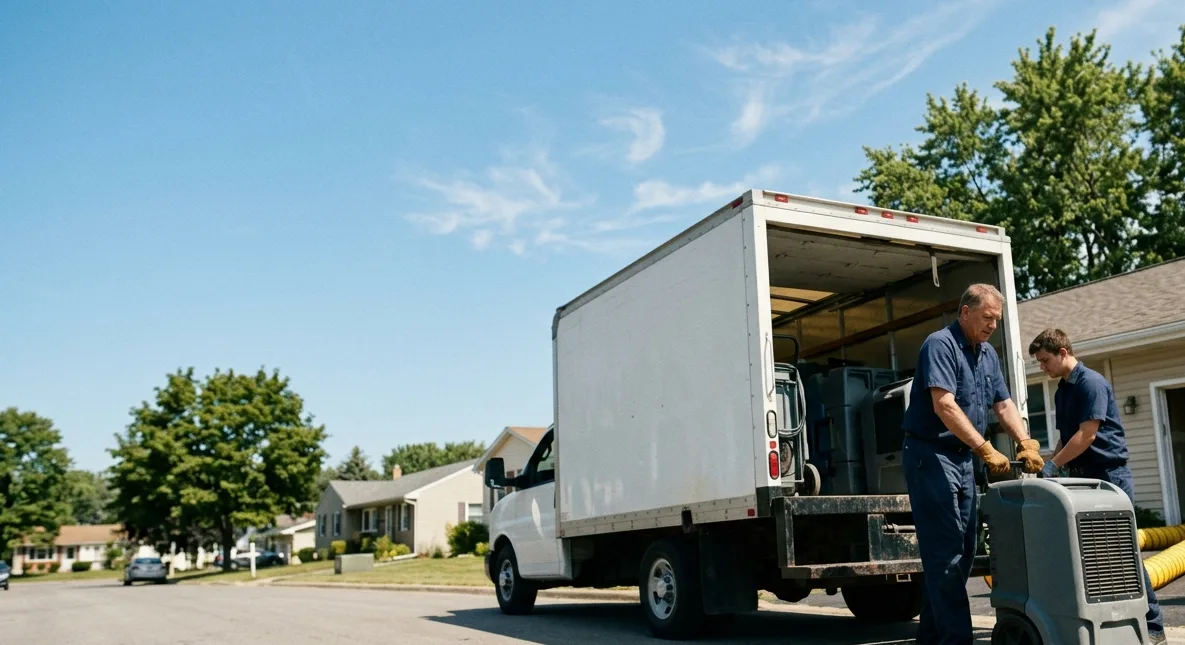 Water Damage Cleanup in Levering, MI near me